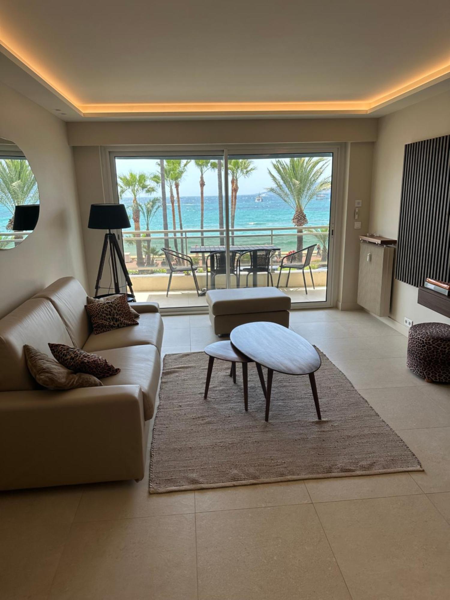 Appartement Rottaro Luxueux 2 Ch 2 Sdb Face A La Mer Cannes Exterior photo